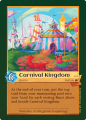 A Weeniemutt appears on the Carnival Kingdom card, walking alongside a Poñata.